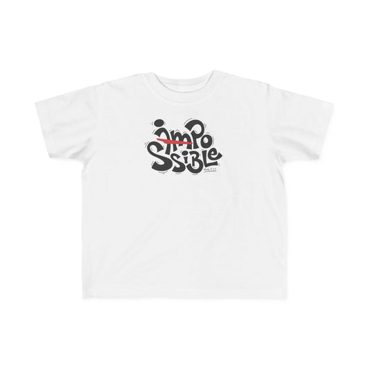 "Impossible" Graffiti Style Kids Tee
