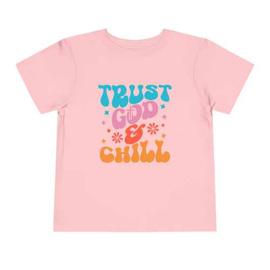 "Trust God" Toddler Tee | Short Sleeve T-Shirt