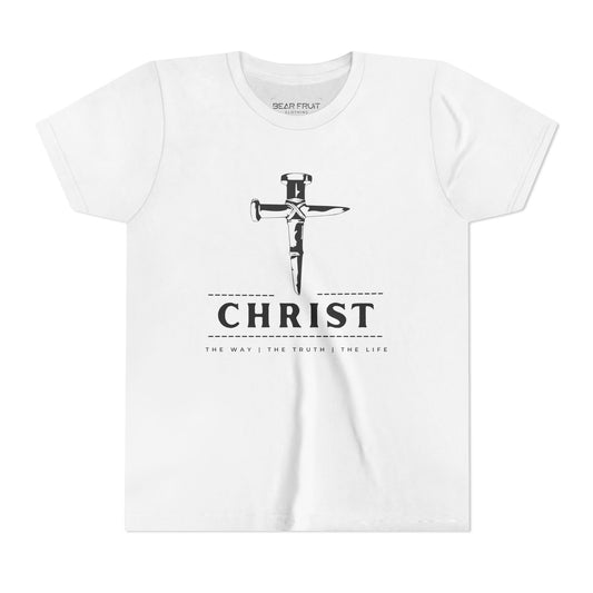 'Christ' Cross Faith Graphic Shirt for Youth