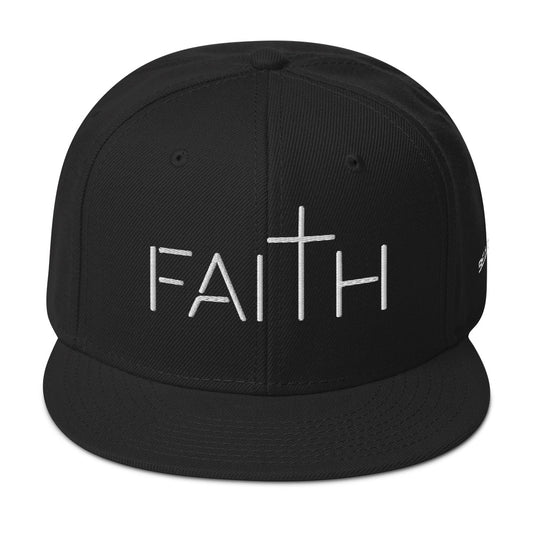 "Faith" Flat Brim Cap | Snapback Hat