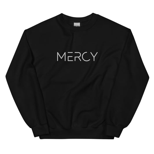 "Mercy" Embroidered Crewneck | Unisex Sweatshirt