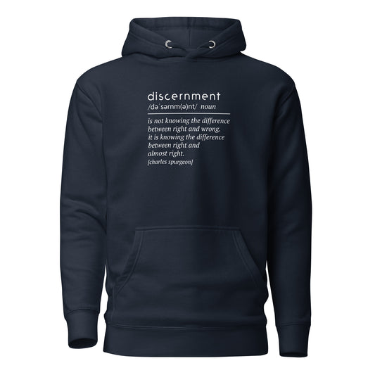 Discernment Hoodie | Comfortable Faith-Inspired Sweatshirt