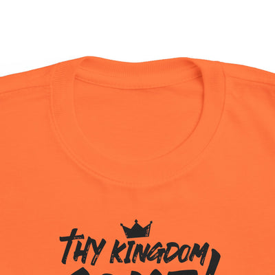 "Tiny Kingdom Come!" Crown Graphic Kids Shirt