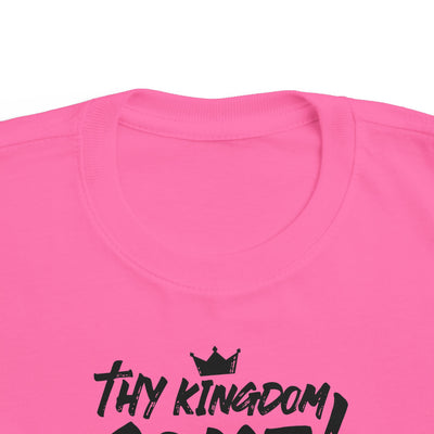 "Tiny Kingdom Come!" Crown Graphic Kids Shirt