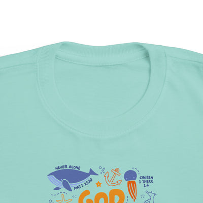 "God Says You Are" Christian Kids Shirt (Ocean Animals)