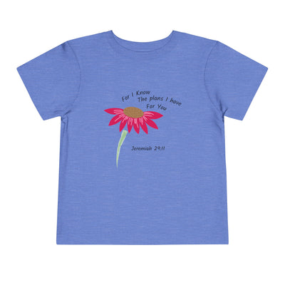 "For I Know" Toddler Short Sleeve Tee