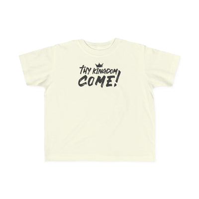 "Tiny Kingdom Come!" Crown Graphic Kids Shirt