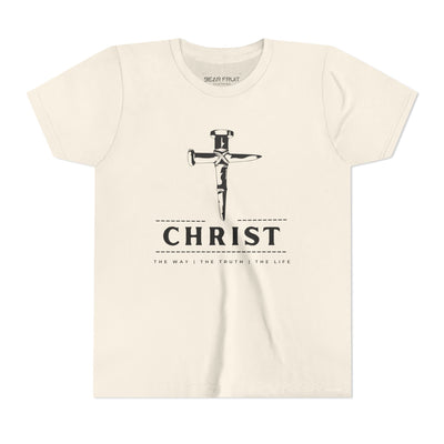 'Christ' Cross Faith Graphic Shirt for Youth
