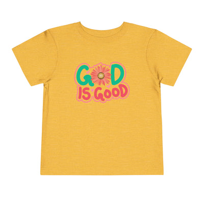 "God is Good" Toddler Short Sleeve Tee