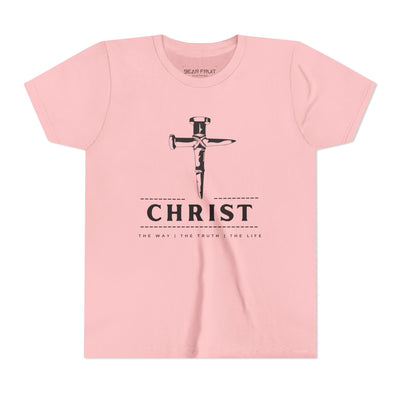 'Christ' Cross Faith Graphic Shirt for Youth