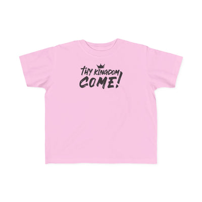 "Tiny Kingdom Come!" Crown Graphic Kids Shirt