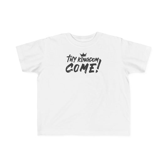 "Tiny Kingdom Come!" Crown Graphic Kids Shirt