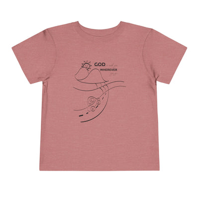 "God is with you" Toddler Short Sleeve Tee