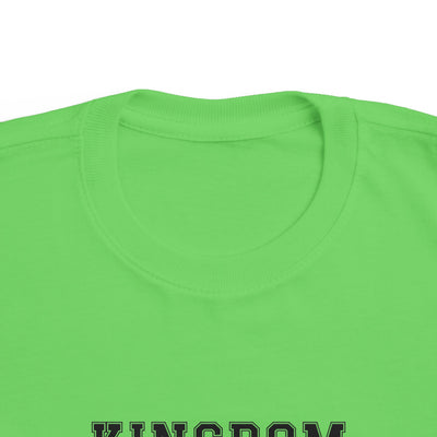 Kingdom Kid Toddler T‑Shirt — Christian Faith Kids Tee