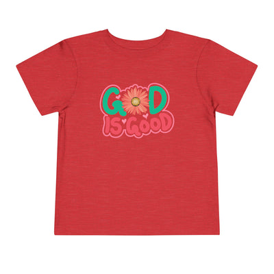 "God is Good" Toddler Short Sleeve Tee