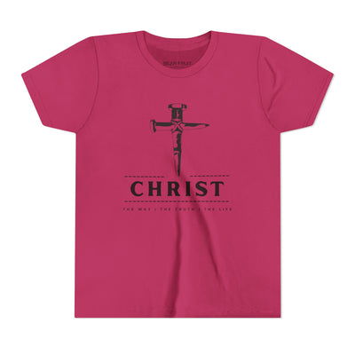'Christ' Cross Faith Graphic Shirt for Youth