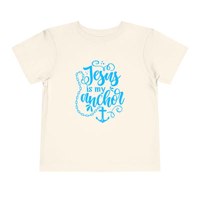 "Jesus is My Anchor" Toddler Short Sleeve Tee