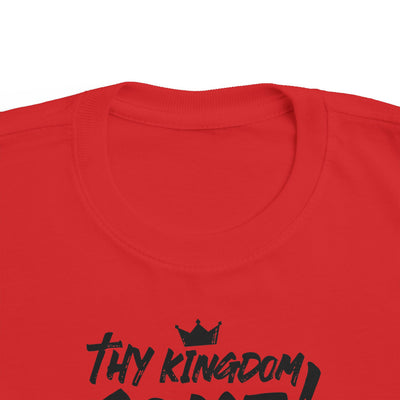"Tiny Kingdom Come!" Crown Graphic Kids Shirt