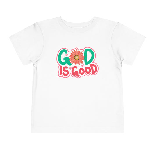 "God is Good" Toddler Short Sleeve Tee