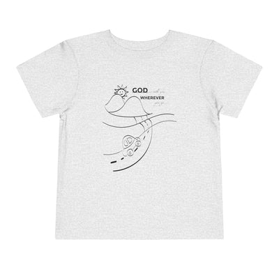 "God is with you" Toddler Short Sleeve Tee