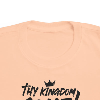 "Tiny Kingdom Come!" Crown Graphic Kids Shirt