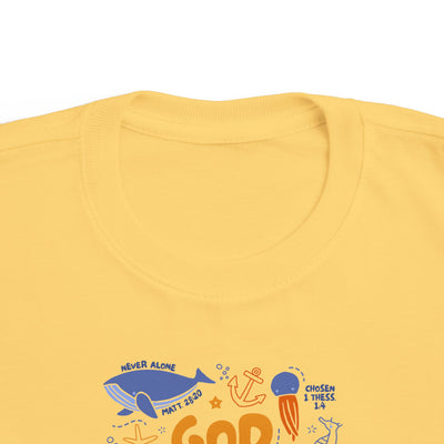 "God Says You Are" Christian Kids Shirt (Ocean Animals)