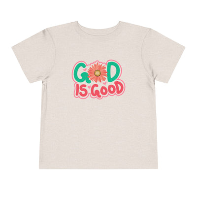 "God is Good" Toddler Short Sleeve Tee