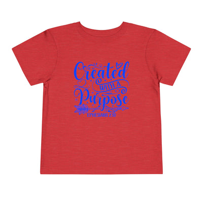 "Created with a Purpose" Toddler Short Sleeve Tee