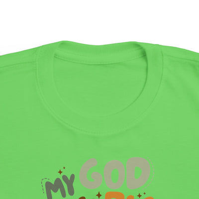 "My God Is So Big" Toddler Tee