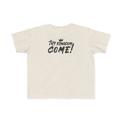 "Tiny Kingdom Come!" Crown Graphic Kids Shirt