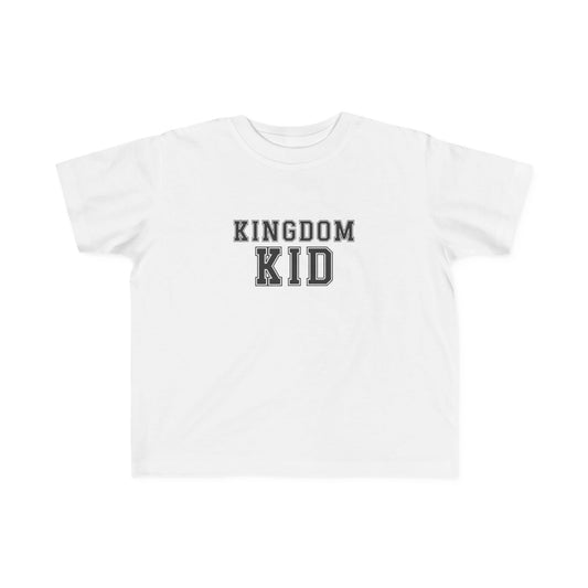 Kingdom Kid Toddler T‑Shirt — Christian Faith Kids Tee