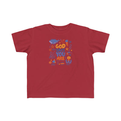 "God Says You Are" Christian Kids Shirt (Ocean Animals)