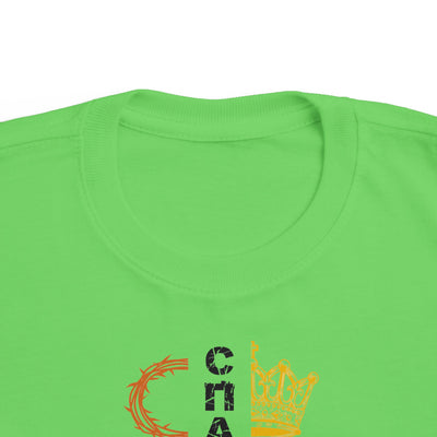 "Спаситель Христос" Cross Design — Christian Kids Tee