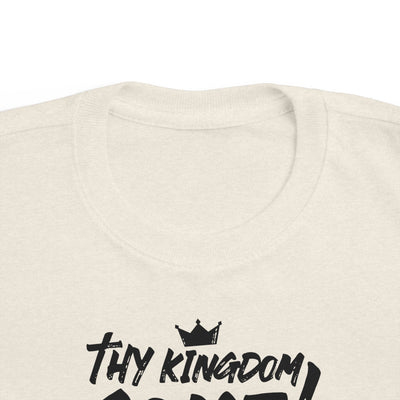 "Tiny Kingdom Come!" Crown Graphic Kids Shirt