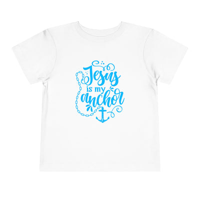 "Jesus is My Anchor" Toddler Short Sleeve Tee