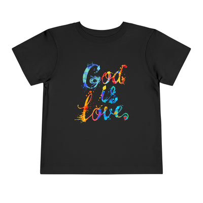 "God Is Love" Toddler Short Sleeve Tee