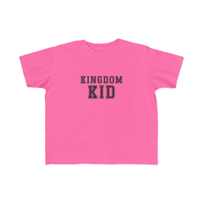 Kingdom Kid Toddler T‑Shirt — Christian Faith Kids Tee
