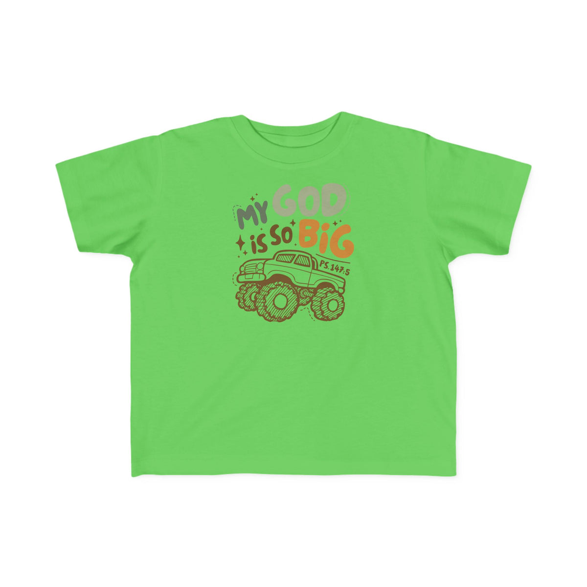 "My God Is So Big" Toddler Tee