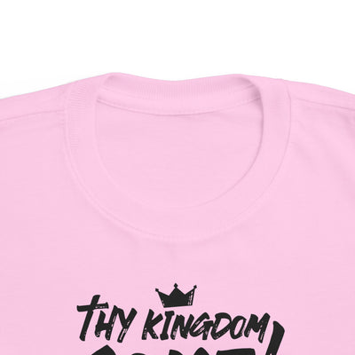 "Tiny Kingdom Come!" Crown Graphic Kids Shirt