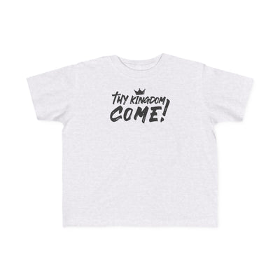 "Tiny Kingdom Come!" Crown Graphic Kids Shirt
