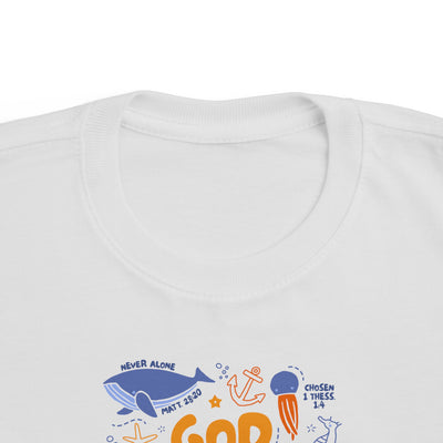 "God Says You Are" Christian Kids Shirt (Ocean Animals)