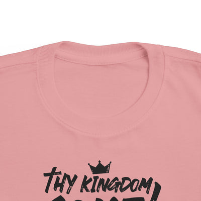 "Tiny Kingdom Come!" Crown Graphic Kids Shirt