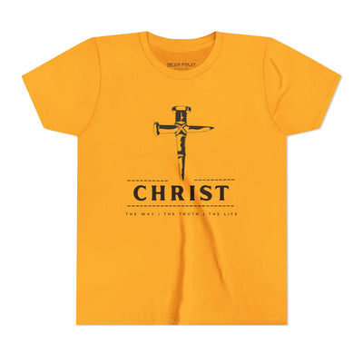 'Christ' Cross Faith Graphic Shirt for Youth