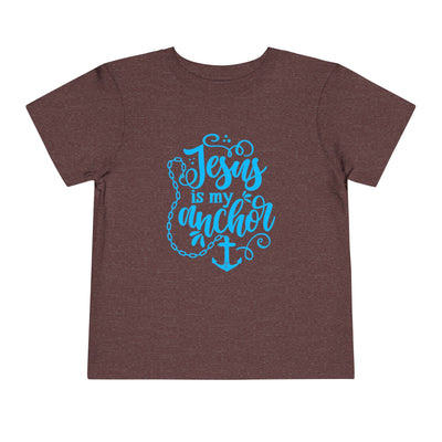 "Jesus is My Anchor" Toddler Short Sleeve Tee