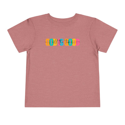 Colorful "God Is Good" Toddler Tee