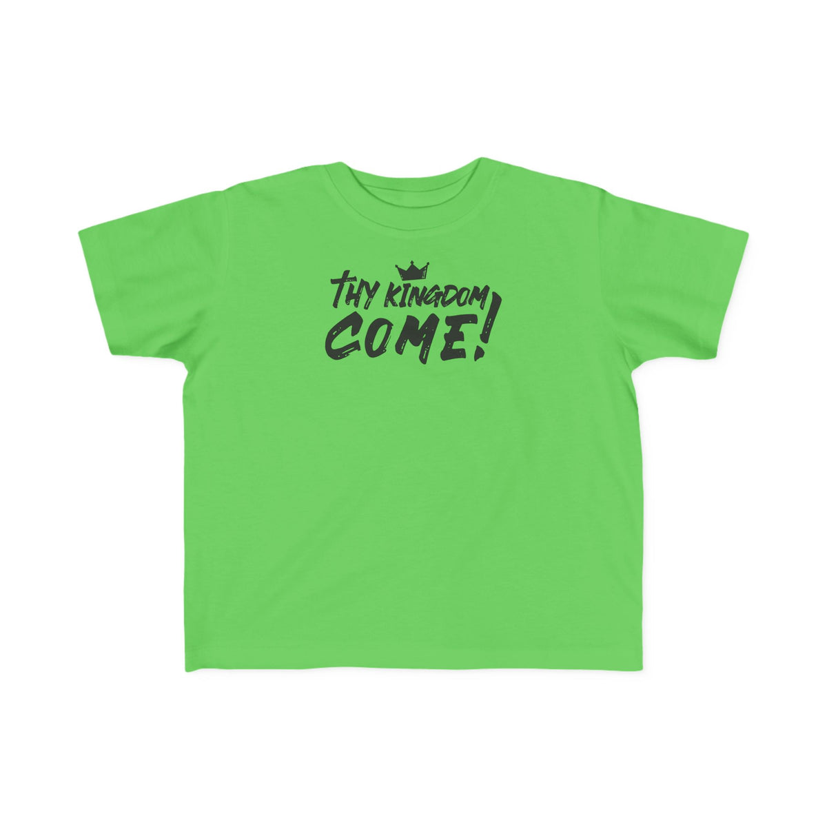 "Tiny Kingdom Come!" Crown Graphic Kids Shirt