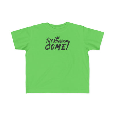 "Tiny Kingdom Come!" Crown Graphic Kids Shirt