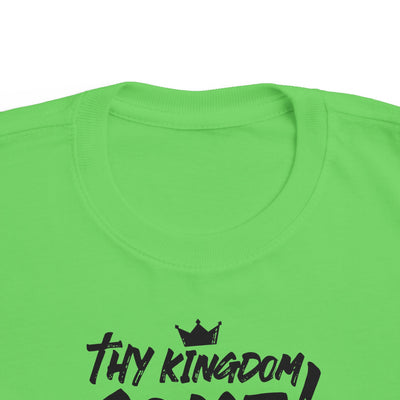 "Tiny Kingdom Come!" Crown Graphic Kids Shirt