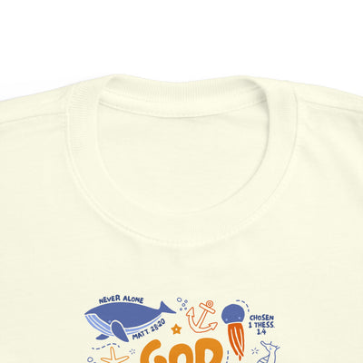 "God Says You Are" Christian Kids Shirt (Ocean Animals)