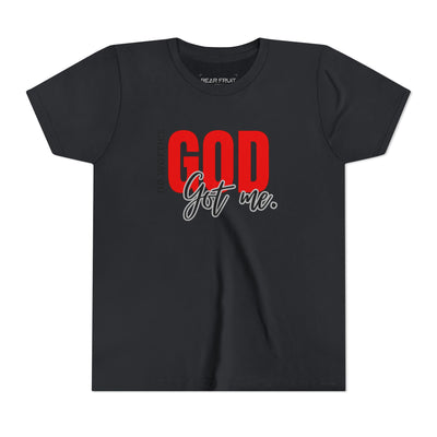 "No Worries, GOD Got Me." Christian Youth Tee